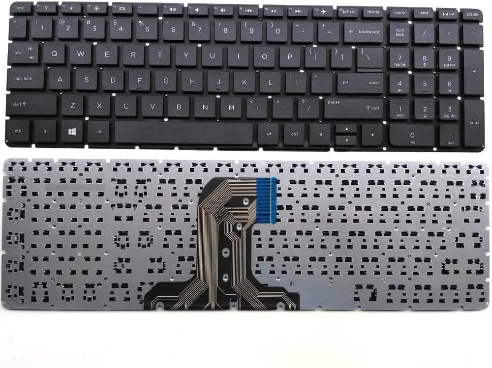 Buy Replacement Laptop Keyboard for Compatible HP 15 AY, 15AY, 15 AY503TX, 15 AY019TU, 15 AY542TU, and 15 AY513TX Series